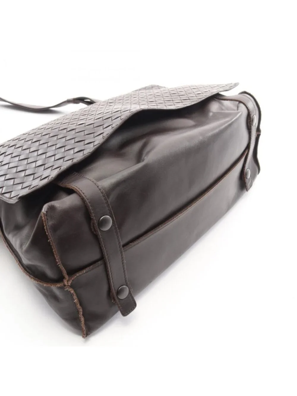 Bottega Veneta Shoulder Bag Intretchart Brown Leather